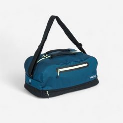 Torba pływacka Nabaiji 27 l Duffle bag. Białe torebki klasyczne damskie Decathlon, bez wzorów, z materiału, małe, bez dodatków. Za 79.99 zł.