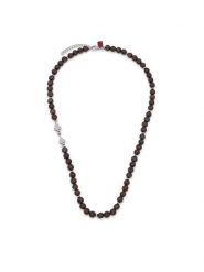HUGO Naszyjnik E-BEADS5-NEC 50566265 Brązowy. Brązowe biżuteria dla mężczyzn Hugo. Za 449.99 zł.