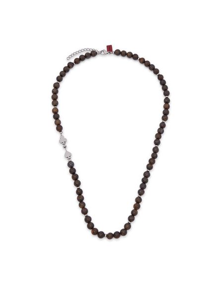 HUGO Naszyjnik E-BEADS5-NEC 50566265 Brązowy. Brązowe biżuteria dla mężczyzn Hugo. Za 449.99 zł.
