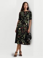 LAUREN RALPH LAUREN Sukienka codzienna 250951825001 Kolorowy Slim Fit. Sukienki damskie Lauren Ralph Lauren, na co dzień, xs, bez wzorów, z bawełny, bez kołnierzyka, bez ramiączek, proste. Za 459.99 zł.
