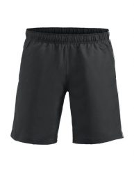 Clique Hollis szorty sportowe unisex czarno-białe z poliestru – black/white. Czarne spodenki sportowe damskie CLIQUE, bez wzorów, sportowe. Za 163.46 zł.