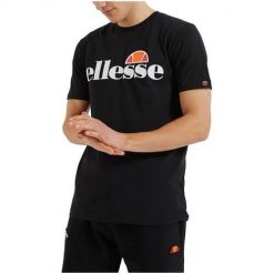 Koszulka sportowa męska Ellesse Prado. Czarne t-shirty sportowe męskie Ellesse, m, bez ramiączek. Za 129.00 zł.