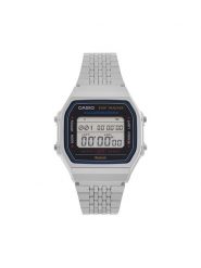 Casio Zegarek Vintage ABL-100WE-1AEF Srebrny. Szare, cyfrowe zegarki męskie Casio, srebrne. Za 379.00 zł.