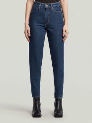 G-Star Dżinsy "Janeh" - Mom fit - w kolorze granatowym rozmiar: W28/L32. Niebieskie jeansy damskie G-Star, z podwyższonym stanem. Za 240.99 zł.