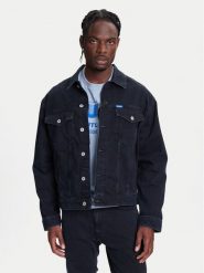 HUGO Kurtka jeansowa Dex 50541714 Granatowy Regular Fit. Niebieskie kurtki męskie Hugo, l, bez wzorów, z bawełny, bez kaptura. Za 569.99 zł.