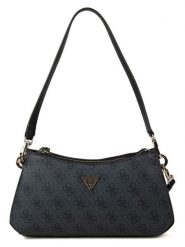 Guess Torebka w kolorze antracytowym - 27 x 14 x 7 cm rozmiar: onesize. Czarne torebki klasyczne damskie Guess, z aplikacjami, z materiału, bez dodatków. Za 382.99 zł.