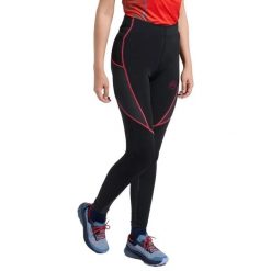 Damskie legginsy La Sportiva Triumph. Czarne legginsy sportowe damskie La Sportiva, m, bez wzorów, z gumy, do biegania. Za 344.50 zł.