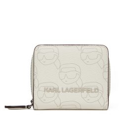 Portfel KARL LAGERFELD. Białe portfele damskie Karl Lagerfeld, bez wzorów. Za 339.99 zł.
