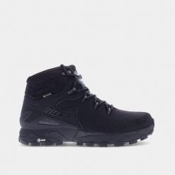 Buty trekkingowe męskie, Inov-8 Roclite Pro G 400 GTX V2. Czarne buty trekkingowe męskie Inov-8, z gumy, bez zapięcia. Za 649.99 zł.
