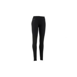 Legginsy trekkingowe Techwool 190 damskie. Czarne legginsy damskie FORCLAZ, xl, bez wzorów, z materiału. Za 149.99 zł.
