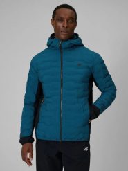 Kurtka trekkingowa 4F PRO z Primaloft Silver męska 4F 4FRSS26TDJAM0961. Niebieskie kurtki outdoor męskie 4f, m, bez wzorów, z materiału, bez kaptura. Za 287.99 zł.