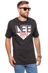 LEE T SHIRT RETRO T FADED BLACK (TALL) L63UAIKD 112115219. Czarne t-shirty męskie Lee, l, bez wzorów, bez kołnierzyka. Za 69.99 zł.