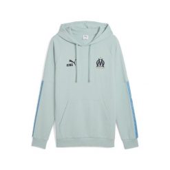 Męska bluza z kapturem Olympique Marsylia KING PUMA. Niebieskie bluzy z kapturem męskie Puma, m. Za 299.00 zł.