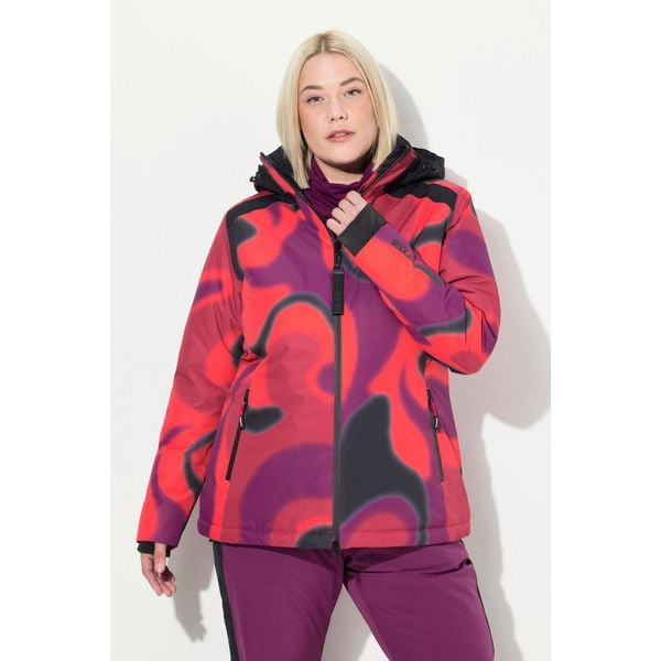 Damskie Kurtka sportowa HYPRAR wodoodporna osłona przeciwśnieżna kaptur. Czerwone kurtki narciarskie i snowboardowe damskie Ulla Popken, plus size, bez wzorów, z materiału, bez kaptura, narciarskie. Za 799.99 zł.