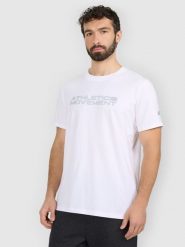 4F T-shirt regular z nadrukiem męski - biały XL. Białe t-shirty męskie 4f, m, bez wzorów, z materiału, bez kołnierzyka. Za 69.99 zł.