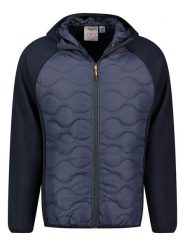 Geographical Norway Kurtka polarowa "Tenesso" w kolorze granatowym rozmiar: S. Niebieskie kurtki męskie Geographical Norway, s, bez wzorów, z polaru, bez kaptura. Za 150.45 zł.