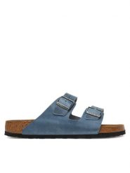 Birkenstock Klapki Arizona Sfb 1030862 Niebieski. Niebieskie klapki i japonki męskie Birkenstock, ze skóry. Za 549.99 zł.