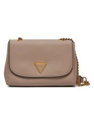 Guess Torebka w kolorze jasnobrązowym - 19 x 13 x 6 cm rozmiar: onesize. Brązowe torebki klasyczne damskie Guess, z aplikacjami, z materiału, bez dodatków. Za 373.35 zł.