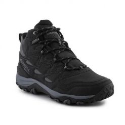 Buty trekkingowe męskie Merrell West Rim Sport Mid Gtx. Czarne buty trekkingowe męskie MERRELL, z materiału, bez zapięcia, trekkingowe. Za 649.99 zł.