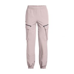 Spodnie damskie Under Armour Unstoppable Cargo. Szare spodnie dresowe damskie Under Armour, l, na fitness i siłownię. Za 309.99 zł.