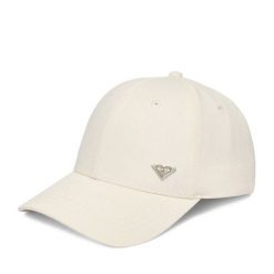 Czapka z daszkiem Roxy. Białe czapki z daszkiem damskie Roxy, bez wzorów. Za 59.99 zł.