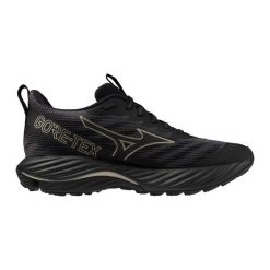 Damskie buty do biegania Mizuno Wave Rider GTX 2. Czarne obuwie do biegania damskie Mizuno, mizuno wave. Za 499.99 zł.