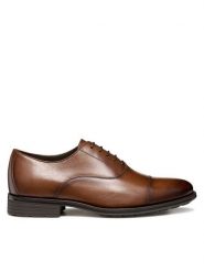 Geox Półbuty U Walk Pleasure F U55H8A 00043 C6610 Brązowy. Brązowe buty wizytowe męskie Geox, ze skóry, bez zapięcia. Za 509.99 zł.