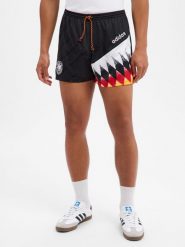 Adidas Originals Szorty Mężczyźni czarny|wielokolorowy, S. Czarne szorty męskie adidas Originals, bez wzorów, z syntetyku, retro. Za 229.95 zł.