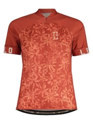 Maloja Koszulka kolarska "EnvaliraM." w kolorze pomarańczowym rozmiar: XS. Pomarańczowe bluzki sportowe damskie Maloja, xs, z materiału, bez kołnierzyka, bez ramiączek. Za 140.53 zł.