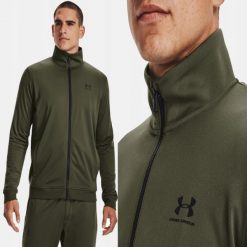 Bluza Męska Under Armour Treningowa Szybkoschnąca Sportowa Rozpinana. Bluzy bez kaptura męskie Under Armour, bez wzorów, sportowe, bez kołnierzyka, bez ramiączek. Za 269.99 zł.