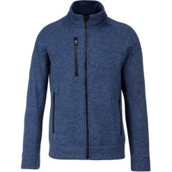 Kurtka Kariban Zippée. Niebieskie kurtki męskie KARIBAN, xl, bez wzorów, z materiału, bez kaptura. Za 265.50 zł.