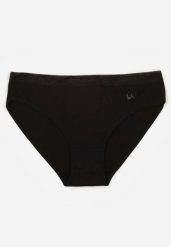 Czarne Majtki Figi z Bawełną i Ozdobnymi Napisami Phioreia. Czarne figi damskie Born2be, l, bez wzorów, z bawełny. Za 6.99 zł.