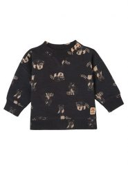 Noppies Bluza "Grijota" w kolorze czarnym rozmiar: 86. Czarne bluzy i bluzki niemowlęce Noppies, bez wzorów, z bawełny, bez ramiączek, bez kaptura. Za 52.67 zł.