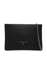 Patrizia Pepe Torebka 8B0335/L001-K103 Czarny. Czarne torebki klasyczne damskie Patrizia Pepe, bez wzorów, ze skóry, bez dodatków. Za 729.99 zł.