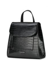 Puccini Plecak "Timeless" w kolorze czarnym - 23 x 22 x 11 cm rozmiar: onesize. Czarne plecaki damskie Puccini, bez wzorów, z materiału. Za 204.96 zł.