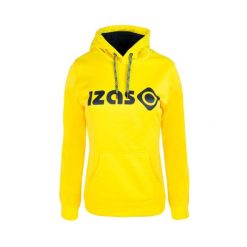 Bluza sportowa z kapturem dla kobiet Izas DUERO W. Niebieskie bluzy sportowe damskie IZAS, bez wzorów, z materiału, bez ramiączek, z kapturem. W wyprzedaży za 182.57 zł.