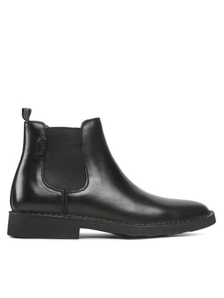 Polo Ralph Lauren Sztyblety Talan Chelsea 803754411002 Czarny. Czarne sztyblety męskie Polo Ralph Lauren, ze skóry, bez zapięcia. Za 569.99 zł.