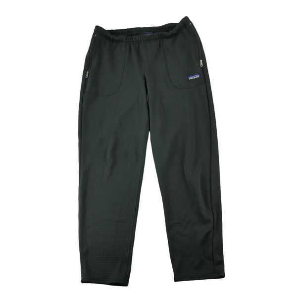 Second life - Spodnie dresowe męskie Polartec Patagonia - Jak nowy. Czarne spodnie sportowe męskie Patagonia, z dresówki. Za 255.56 zł.