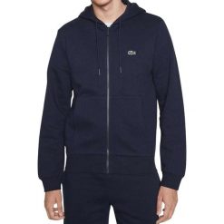 Bluza sportowa męska Lacoste SH9626 00 166 rozpinana. Niebieskie bluzy sportowe męskie Lacoste, l, z bawełny. Za 553.05 zł.
