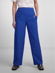 Pieces Spodnie materiałowe Bossy 17140744 Niebieski Loose Fit. Niebieskie spodnie materiałowe damskie Pieces, bez wzorów, z materiału. Za 139.99 zł.