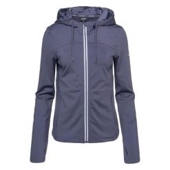 Damska bluza z kapturem zapinana na zamek Hi-Tec Tolin. Szare bluzy sportowe damskie Hi-tec, m, z elastanu. Za 156.99 zł.