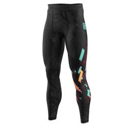 Legginsy sportowe męskie EXTREME HOBBY CYBER ANIMALS. Czarne bielizna termoaktywna męska EXTREME HOBBY, m, bez wzorów, z elastanu. Za 229.00 zł.