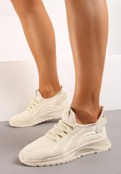 Beżowe Sznurowane Buty Sportowe na Grubszej Podeszwie Unamarie. Brązowe buty sportowe na co dzień damskie Born2be, bez wzorów, z jeansu. Za 49.99 zł.