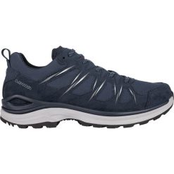 Buty trekkingowe męskie Lowa Innox Evo Ii Gtx. Niebieskie buty trekkingowe męskie Lowa, z materiału, bez zapięcia, trekkingowe. Za 805.20 zł.