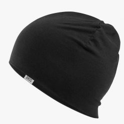 Czapka sportowa unisex Rockbros 18250005001 z dodatkiem wełny. Czarne czapki męskie ROCKBROS, na zimę, bez wzorów, z materiału, sportowe. Za 46.00 zł.