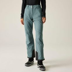 Effused II Damskie spodnie narciarskie. Zielone spodnie materiałowe damskie Dare 2b, bez wzorów, sportowe. Za 401.90 zł.