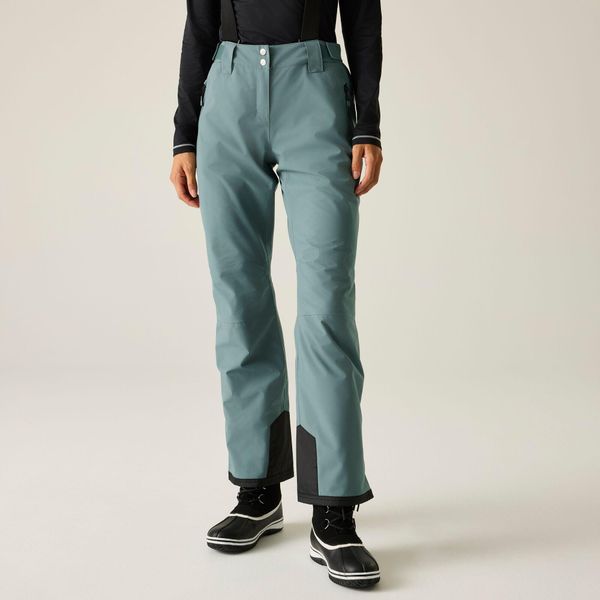 Effused II Damskie spodnie narciarskie. Zielone spodnie materiałowe damskie Dare 2b, bez wzorów, sportowe. Za 401.90 zł.