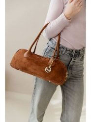 Mia Tomazzi Skórzana torebka "Belloveso" w kolorze jasnobrązowym - 40 x 16 x 10 cm rozmiar: onesize. Brązowe torebki klasyczne damskie Mia Tomazzi, bez wzorów, z materiału, bez dodatków. Za 347.99 zł.