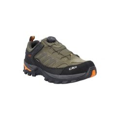 Buty trekkingowe damskie CMP Rigel Low Fitgo skóra wodoodporne. Zielone obuwie trekkingowe damskie Campagnolo. W wyprzedaży za 338.88 zł.