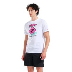 T-shirt Arena Slippery. Białe t-shirty męskie Arena, m, bez wzorów, z bawełny, bez kołnierzyka. Za 196.50 zł.
